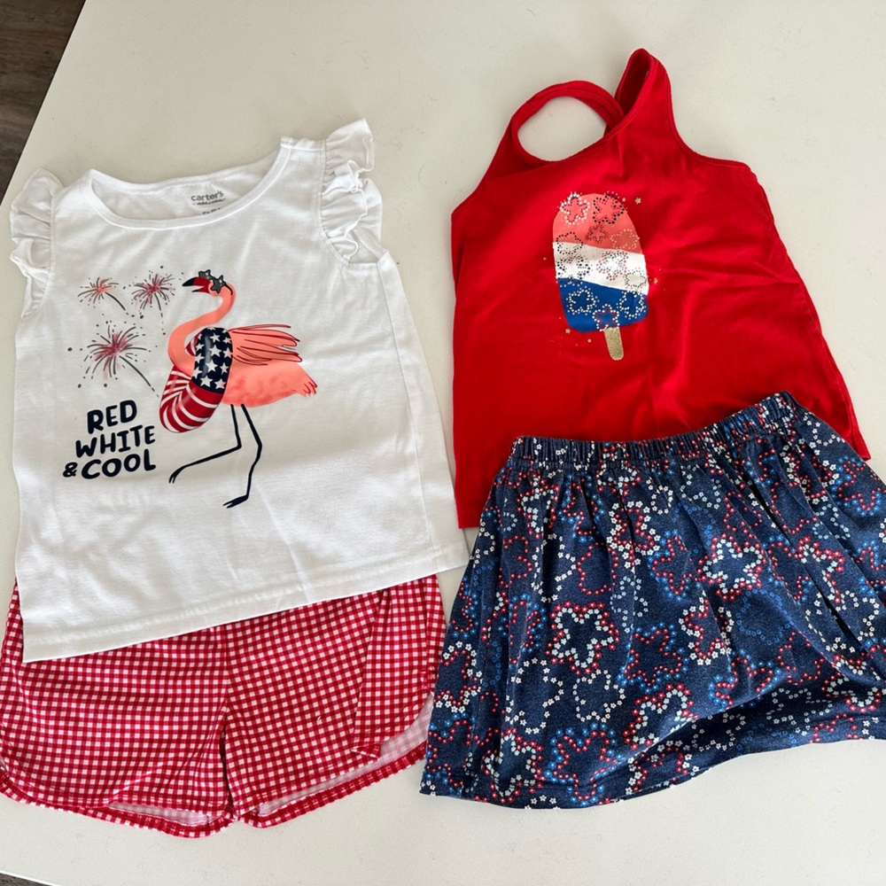 Patriotic Carter’s bundle! 5T | great used condition!